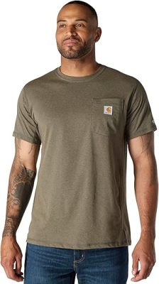 Carhartt Men's Force Relaxed Fit Midweight Short-Sleeve Pocket T-Shirt